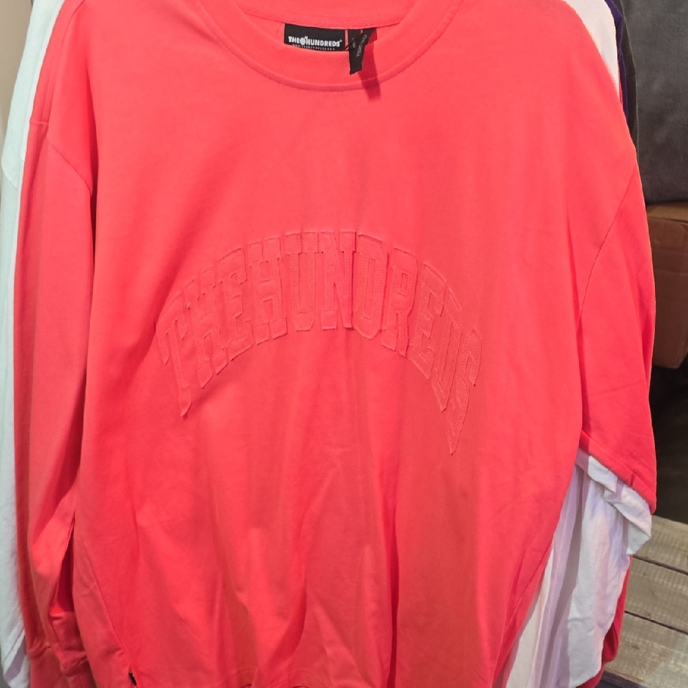 The Hundreds Bright Pink Crewneck